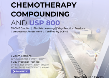 USP 800 | The Advanced Safe Chemotherapy Compounding & Handling Certification Program